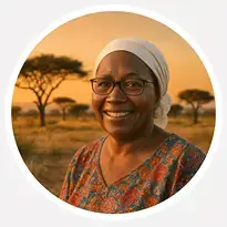 lady smiling at camera