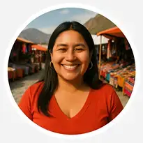 lady smiling at camera